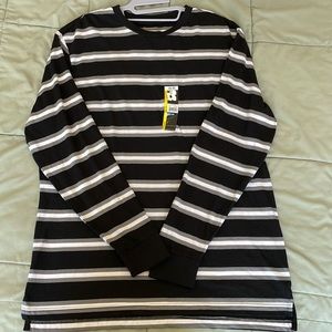 Striped long sleeved shirt